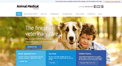 Desktop Screenshot of animalmedicalhospitalstgeorge.com